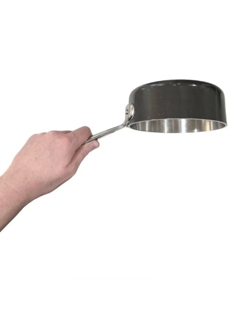 (RB) All-Clad LTD 1 Qt Saucepan Hard Anodized Aluminum Stainless Steel No Lid